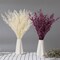 Dried Flowers Bouquet, Dry Caspia Flower Bundle, Floral Lavender, Babys Breath Flowers Arrangements for Wedding Decor, Door Wreath, Home Party Table Vase Decoration (White, 17'')